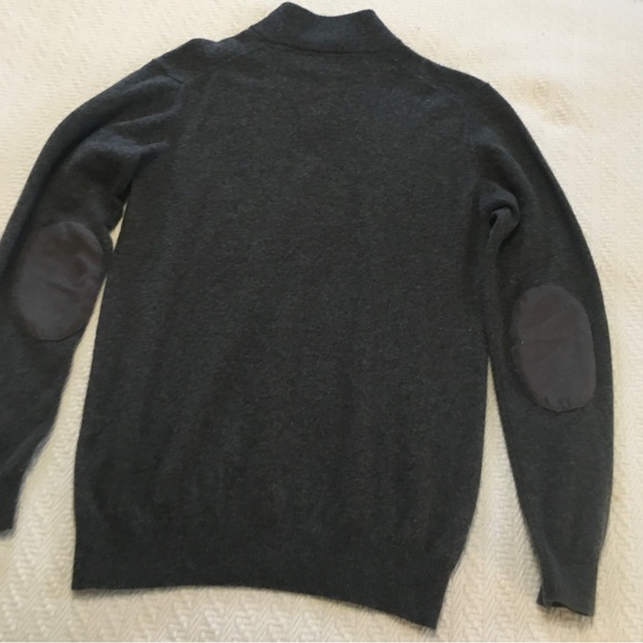 Mens Father and Sons gray cashmere sweater size L - Picture 7 of 14